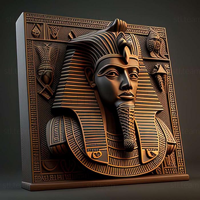 3D model Pharaoh game (STL)